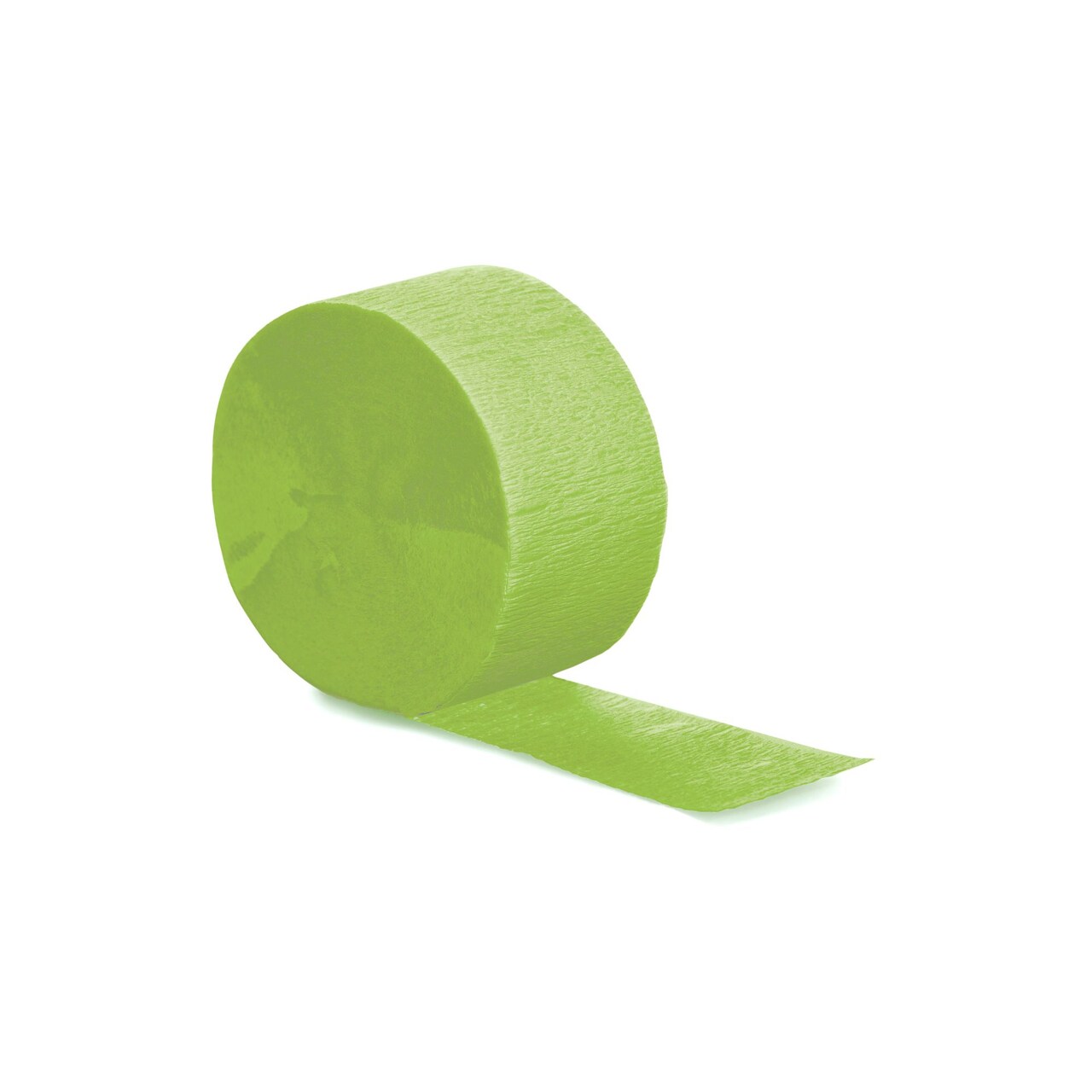 Party Central Crepe Party Streamers - 81' - Fresh Lime Green - Club Pack of 12